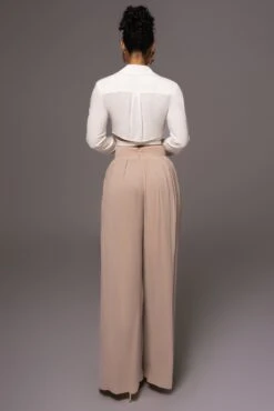 Beige After Sunset Pleated Pants -Lady Clothing Store PRODUCT MAY232023 JUNEDROP1 74