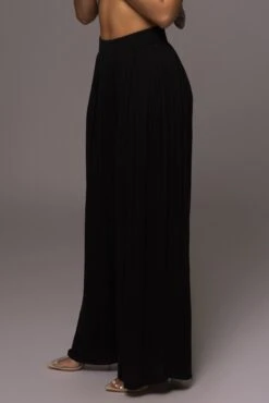 Black After Sunset Pleated Pants -Lady Clothing Store PRODUCT MAY232023 JUNEDROP1 93