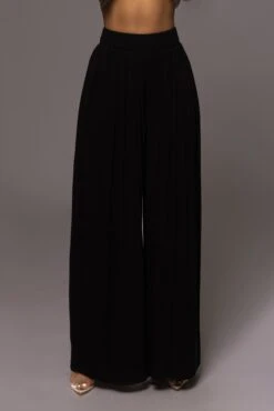 Black After Sunset Pleated Pants -Lady Clothing Store PRODUCT MAY232023 JUNEDROP1 94