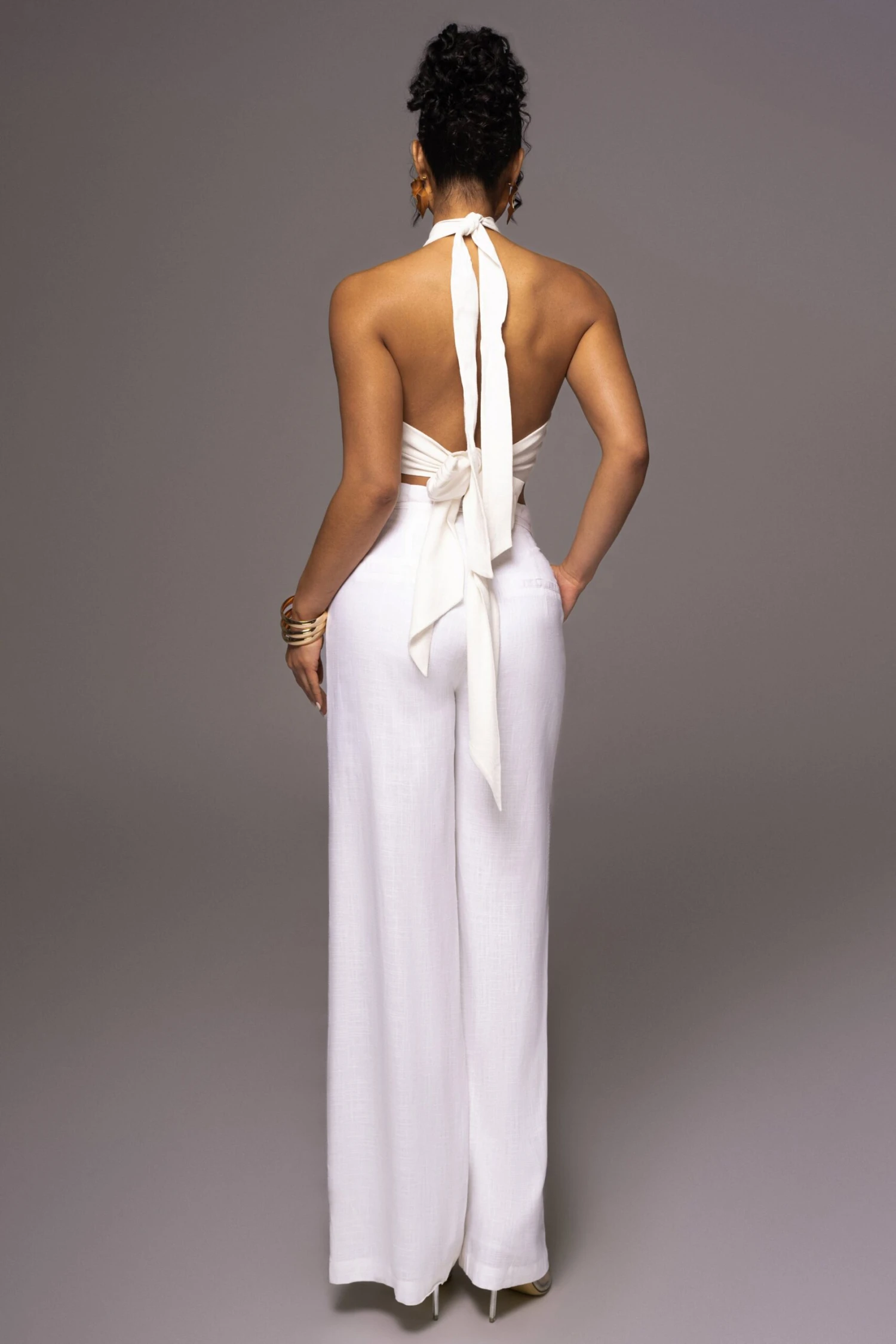 Ivory No Promises Halter Top 10 Ivory No Promises Halter Top - Image 8