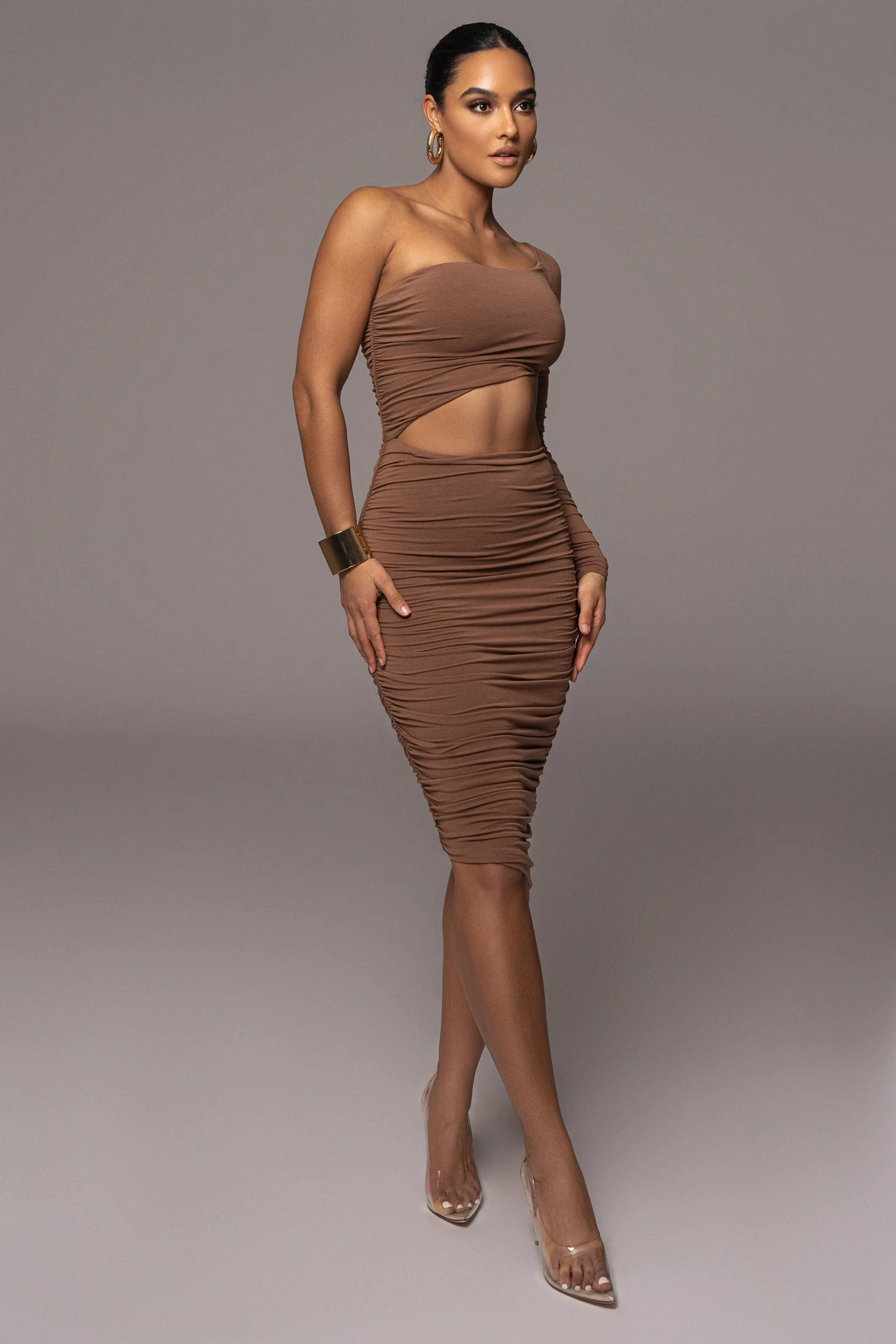 Pecan Light Up The Night Dress 7 Pecan Light Up The Night Dress - Image 5