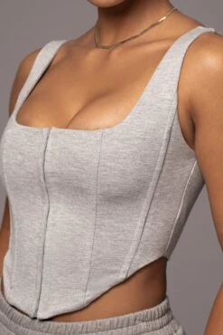 Grey More Than Friends Corset 22 Grey More Than Friends Corset -Lady Clothing Store PRODUCT NOV172022 223