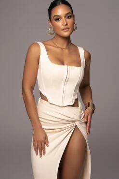 Buttercream More Than Friends Corset -Lady Clothing Store PRODUCT NOV172022 275