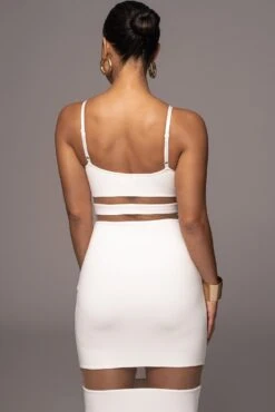 Ivory Alysiha Midi Dress -Lady Clothing Store PRODUCT NOV172022 30