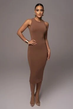 Pecan Jacqui Midi Dress 12 Pecan Jacqui Midi Dress -Lady Clothing Store PRODUCT NOV212022 DECDROP1 107
