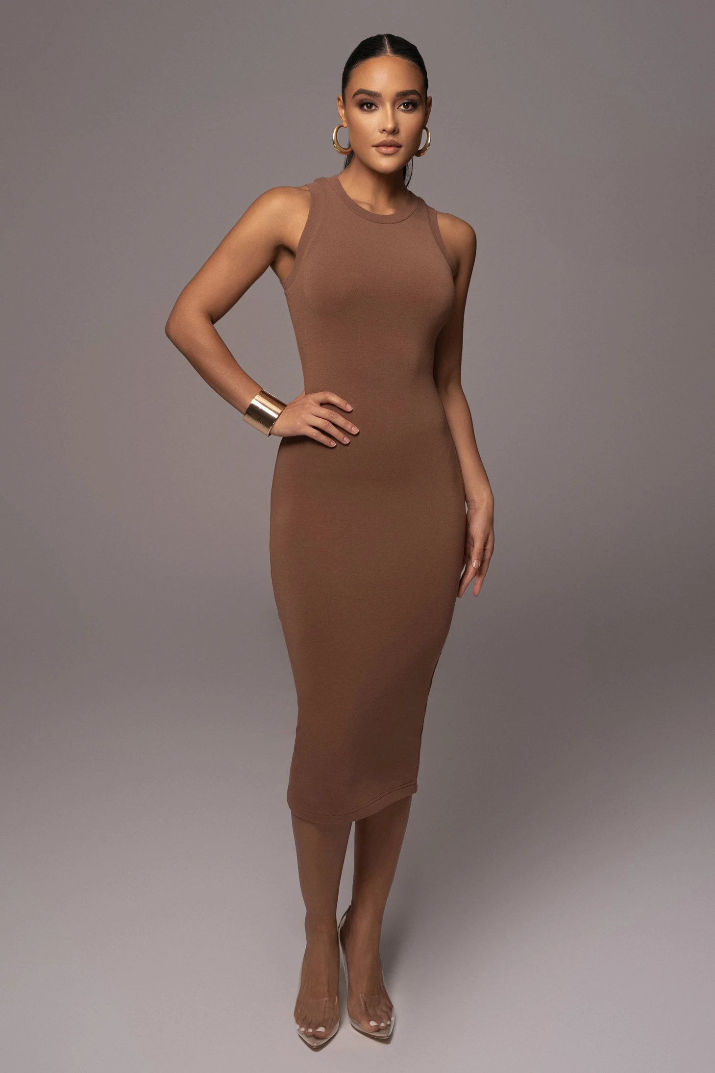Pecan Jacqui Midi Dress 5 Pecan Jacqui Midi Dress - Image 3
