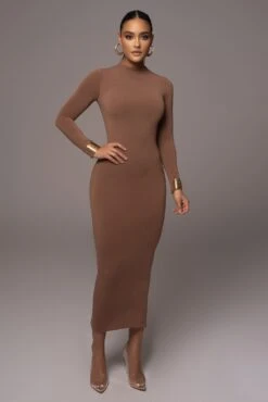 Pecan Lucia Mock Neck Midi Dress 13 Pecan Lucia Mock Neck Midi Dress -Lady Clothing Store PRODUCT NOV212022 DECDROP1 129