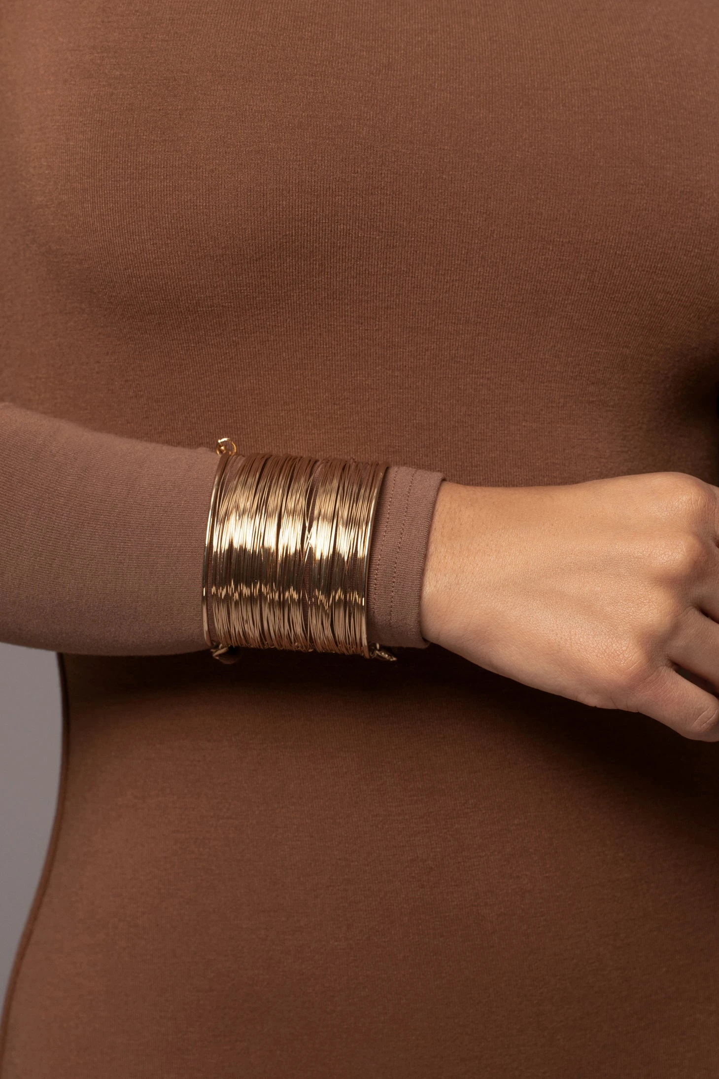 Pecan Lucia Mock Neck Midi Dress 8 Pecan Lucia Mock Neck Midi Dress - Image 6