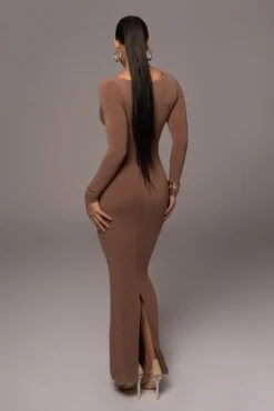 Pecan Made You Look Maxi Dress -Lady Clothing Store PRODUCT NOV212022 DECDROP1 138