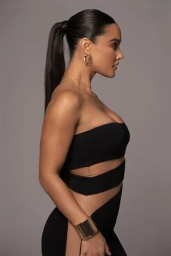 Black Unpredictable Midi Dress -Lady Clothing Store PRODUCT NOV212022 DECDROP1 46