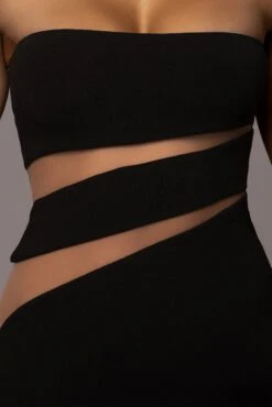 Black Unpredictable Midi Dress -Lady Clothing Store PRODUCT NOV212022 DECDROP1 47