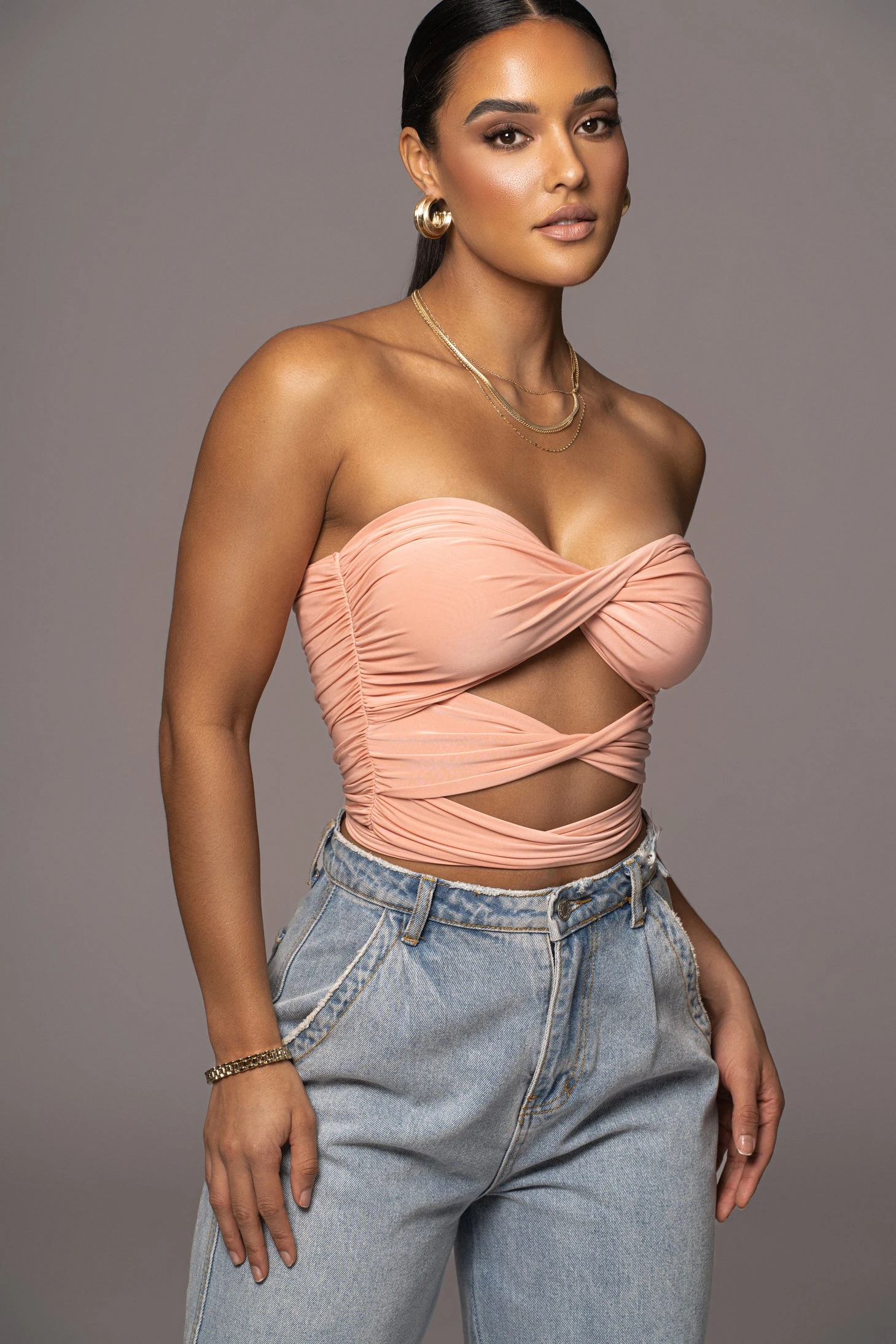 Peach New Heights Top 3 Peach New Heights Top