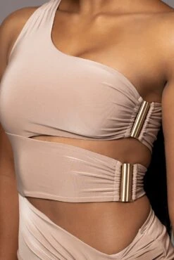 Camel One Night Only Dress -Lady Clothing Store PRODUCT NOV32022 HOLIDAY 15