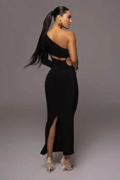 Noir Jorgia Keyhole Dress -Lady Clothing Store PRODUCT NOV92022 HOLIDAY2 12