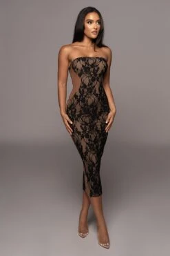 Noir/Tan Easy To Love Dress 14 Noir/Tan Easy To Love Dress -Lady Clothing Store PRODUCT OCT102022 HOLIDAY 26