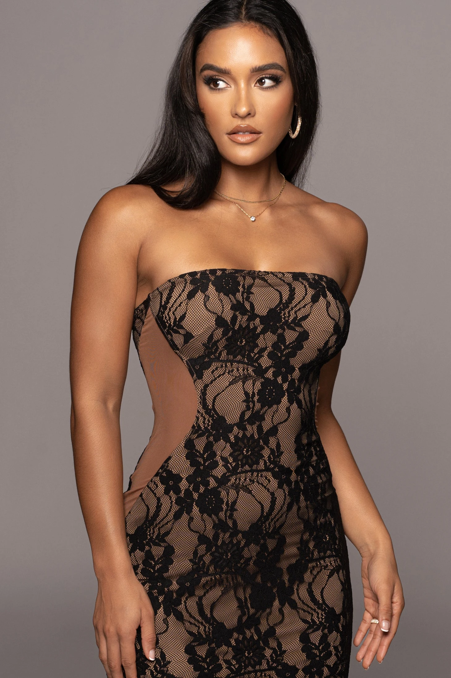 Noir/Tan Easy To Love Dress 7 Noir/Tan Easy To Love Dress - Image 5