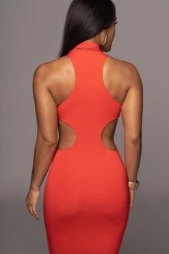 Red Arika High Neck Dress 13 Red Arika High Neck Dress -Lady Clothing Store PRODUCT OCT102022 MISSING 22