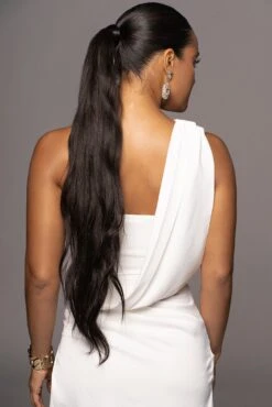 Ivory Kristiana Slit Dress -Lady Clothing Store PRODUCT OCT132022 HOLIDAY 36