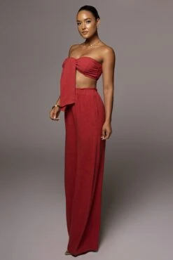 Red More Love Linen Set 13 Red More Love Linen Set -Lady Clothing Store PRODUCT OCT262021 111