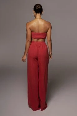 Red More Love Linen Set 15 Red More Love Linen Set -Lady Clothing Store PRODUCT OCT262021 114