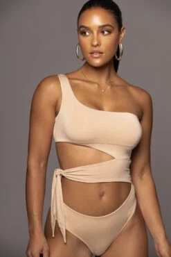 Tan Pull Me Closer Bodysuit -Lady Clothing Store PRODUCT OCT32022 PART2 110