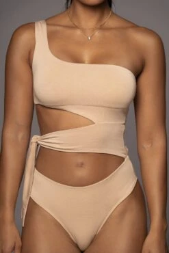 Tan Pull Me Closer Bodysuit -Lady Clothing Store PRODUCT OCT32022 PART2 112