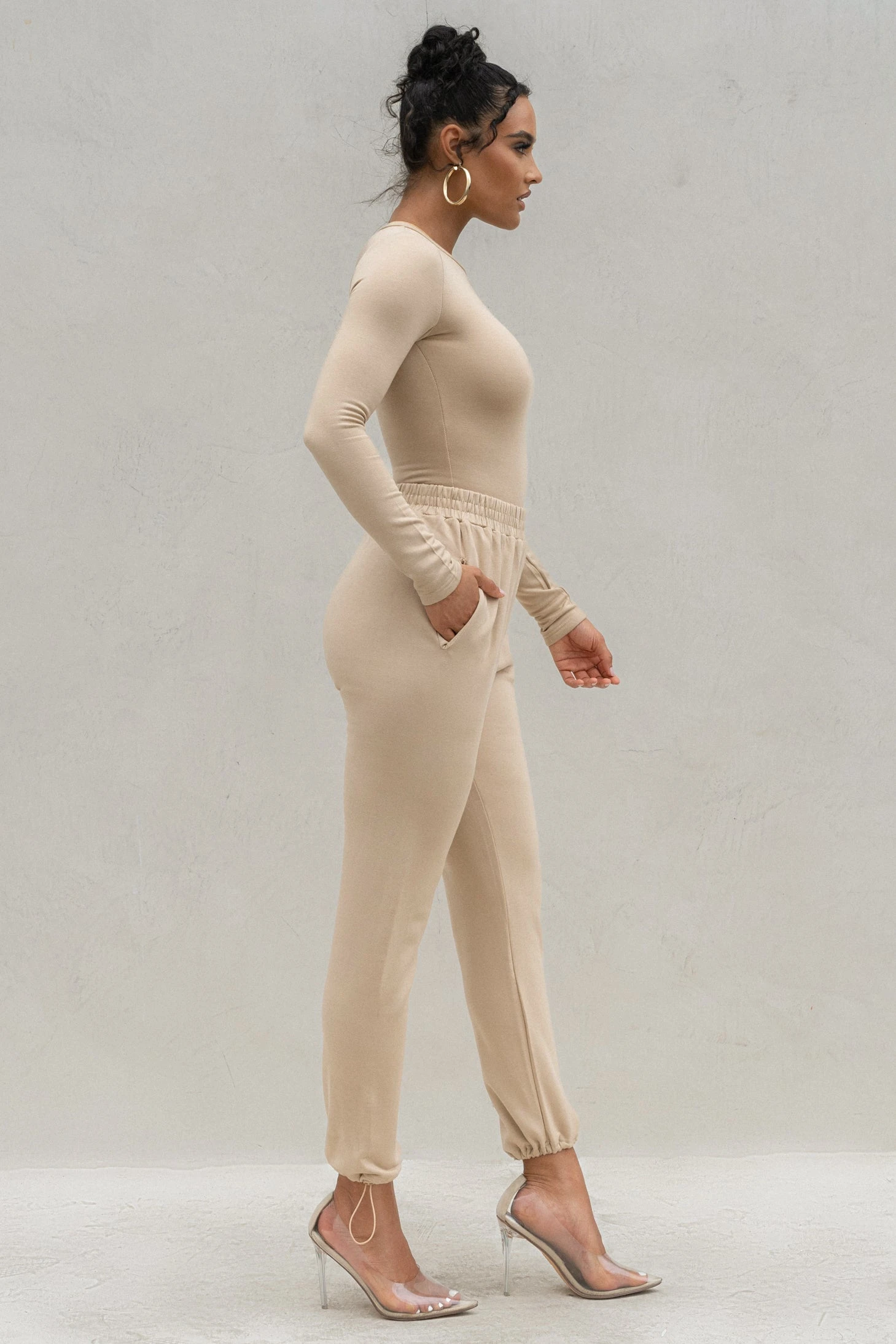 Beige No Limits Joggers 14 Beige No Limits Joggers - Image 12