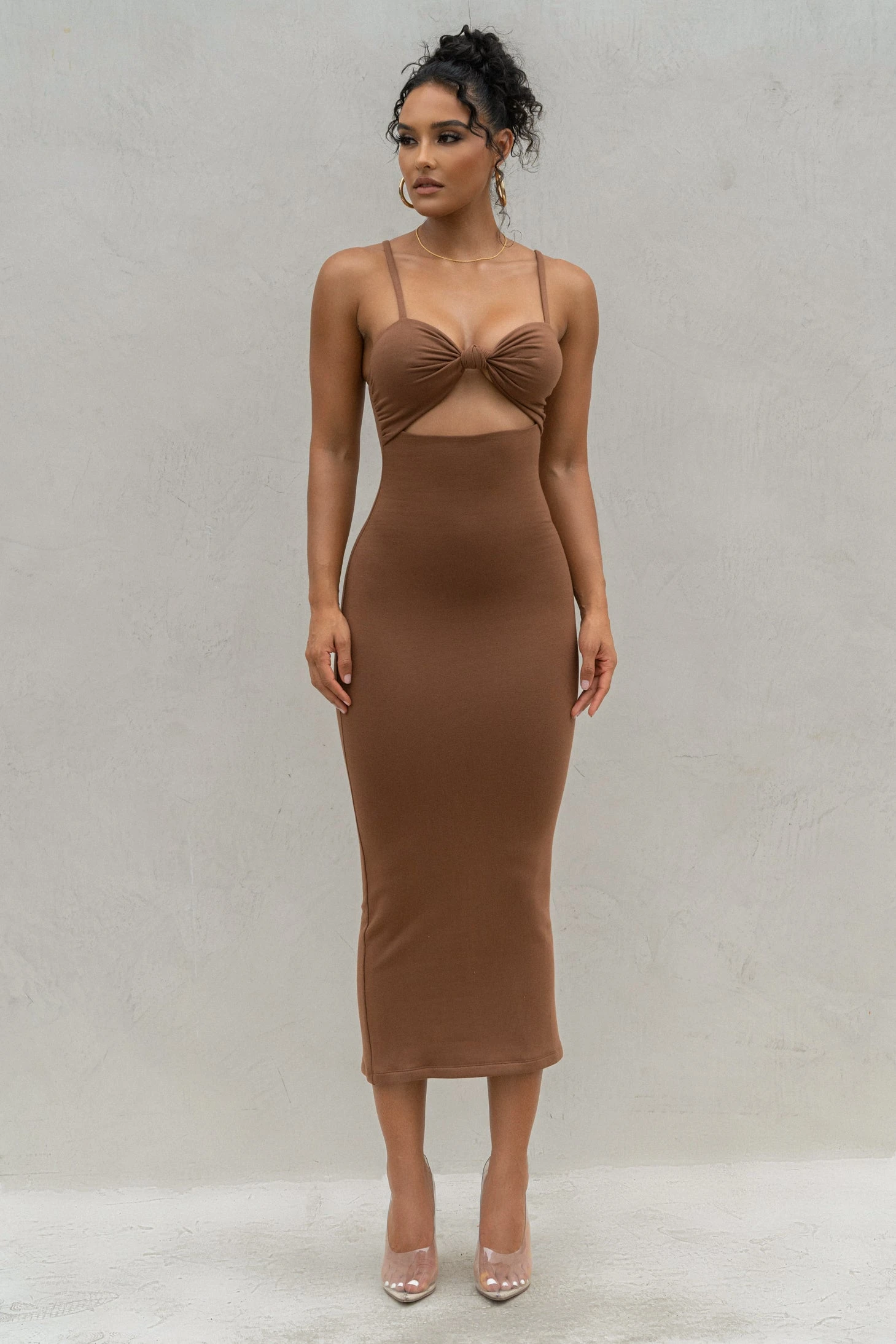 Chocolate Midnight Memories Midi Dress 6 Chocolate Midnight Memories Midi Dress - Image 4