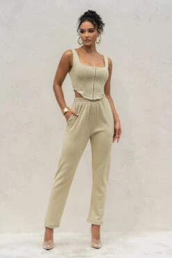 Moss More Than Friends Corset -Lady Clothing Store PRODUCT SEPT92022 KNITS 16