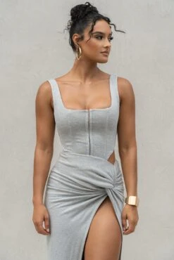 Grey More Than Friends Corset 17 Grey More Than Friends Corset -Lady Clothing Store PRODUCT SEPT92022 KNITS 82