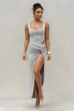 Grey More Than Friends Corset 16 Grey More Than Friends Corset -Lady Clothing Store PRODUCT SEPT92022 KNITS 85