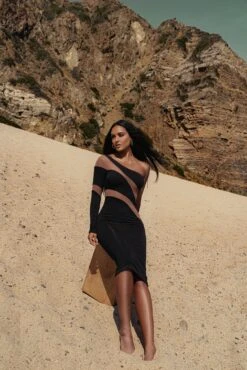 Black Eyes For You Midi Dress -Lady Clothing Store SUMMER32022 25