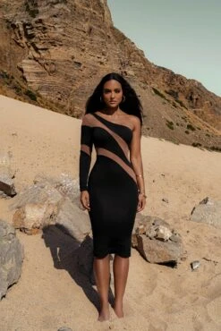 Black Eyes For You Midi Dress -Lady Clothing Store SUMMER32022 30