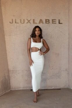 Ivory Time After Time Dress