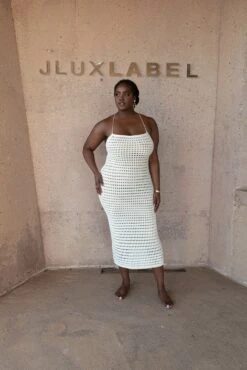 White Palmas Crochet Maxi Dress 32 White Palmas Crochet Maxi Dress -Lady Clothing Store SUMMER4 PRODUCT 201