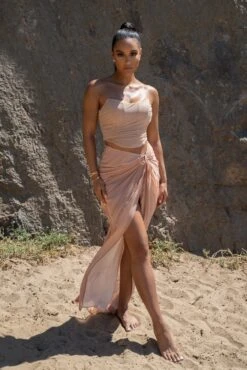 Tan Taste Of Summer Skirt Set -Lady Clothing Store SUMMER5 PART1 123