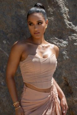 Tan Taste Of Summer Skirt Set -Lady Clothing Store SUMMER5 PART1 127