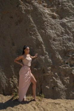 Tan Taste Of Summer Skirt Set -Lady Clothing Store SUMMER5 PART1 128