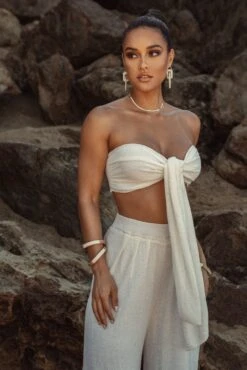 Off White Arya Two Piece Set -Lady Clothing Store SUMMER5 PART1 18