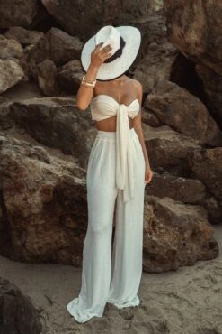 Off White Arya Two Piece Set -Lady Clothing Store SUMMER5 PART1 21