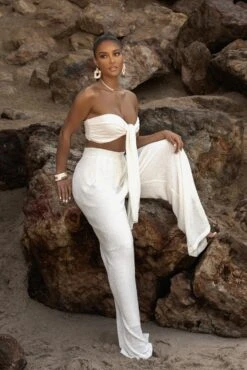 Off White Arya Two Piece Set -Lady Clothing Store SUMMER5 PART1 25