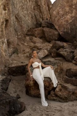 Off White Arya Two Piece Set -Lady Clothing Store SUMMER5 PART1 26