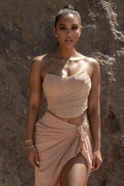 Tan Taste Of Summer Skirt Set -Lady Clothing Store SUMMER5 PART1 4