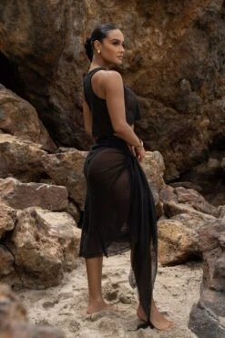 Black Fishnet Crop Tank -Lady Clothing Store SUMMER5 PART2 37