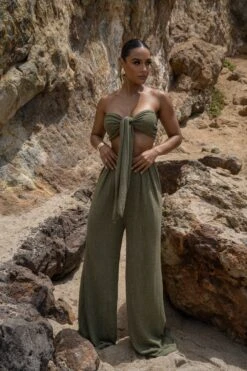 Olive Arya Two Piece Set -Lady Clothing Store SUMMER5 PART2 67