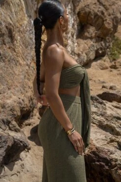 Olive Arya Two Piece Set -Lady Clothing Store SUMMER5 PART2 69