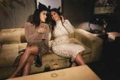 Gold/Black Untamed Slit Dress -Lady Clothing Store VDAY2022 6 Exposurecopy2