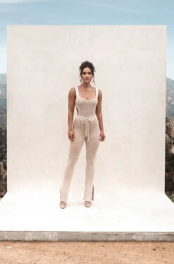 Taupe/White Deana Ribbed Bodysuit 21 Taupe/White Deana Ribbed Bodysuit -Lady Clothing Store WebImageSizeTemplate 3 5277e413 f11b 4ad6 91f0 86de4fddd9da