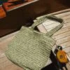 Olive Daylight Straw Bag -Lady Clothing Store YACHTCLUB 44